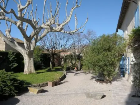 Bauernhaus mit Garten und Pool mit Bergblick, Maison 10 personnes à Sarrians - Photo 29