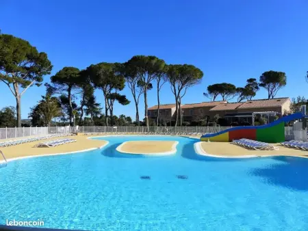 Maison cosy avec piscine partagée à Calvisson, Maison 4 personnes à Calvisson - Photo 1
