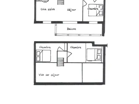 Appartement spacieux, vue panoramique - 6 pers., Appartement 6 personnes à Villard sur Doron - Photo 3