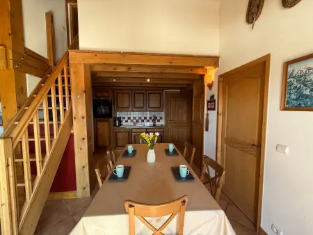 Appartement spacieux, vue panoramique - 6 pers., Appartement 6 personnes à Villard sur Doron - Photo 5