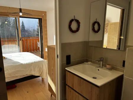 Appartement moderne avec parking - 8 pers., Appartement 8 personnes à Arâches la Frasse - Photo 12