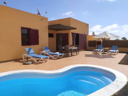 Villa avec piscine et parking - 6 pers., Villa 6 personnes à Corralejo - Photo 2