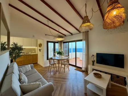 Maison vue mer, climatisation - 6 pers., Maison 5 personnes à Maspalomas - Photo 1