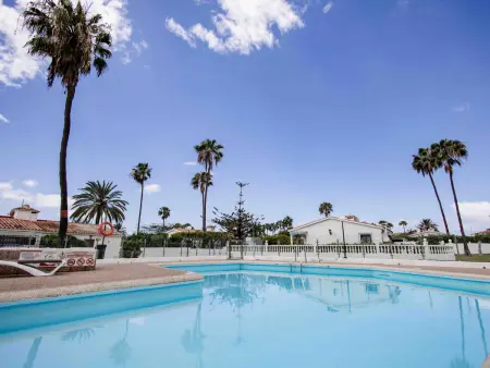 Appartement cosy, piscine et clim - 4 pers., Bungalow 4 personnes à Maspalomas - Photo 8
