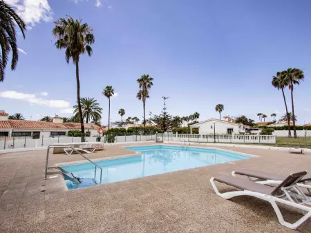 Appartement cosy, piscine et clim - 4 pers., Bungalow 4 personnes à Maspalomas - Photo 9