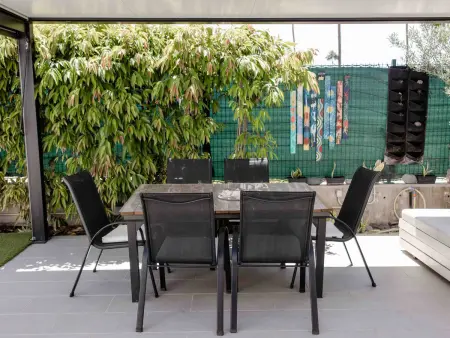 Superbe logement avec clim, piscine partagée, Bungalow 4 personnes à Maspalomas - Photo 4