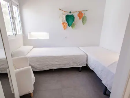 Superbe logement avec clim, piscine partagée, Bungalow 4 personnes à Maspalomas - Photo 22
