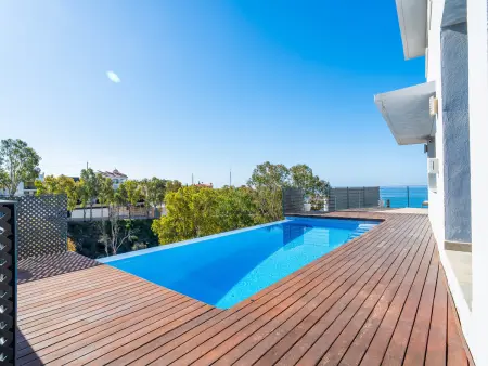 Villa confortable, vue mer et piscine - 7 pers., Villa 6 personnes à Rincón de la Victoria - Photo 3