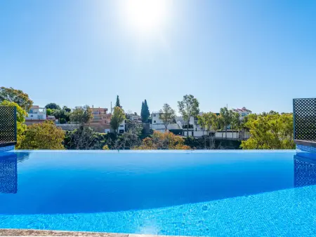 Villa confortable, vue mer et piscine - 7 pers., Villa 6 personnes à Rincón de la Victoria - Photo 4
