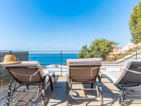 Villa confortable, vue mer et piscine - 7 pers., Villa 6 personnes à Rincón de la Victoria - Photo 6