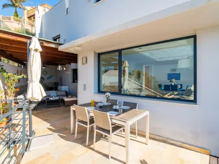 Villa confortable, vue mer et piscine - 7 pers., Villa 6 personnes à Rincón de la Victoria - Photo 8