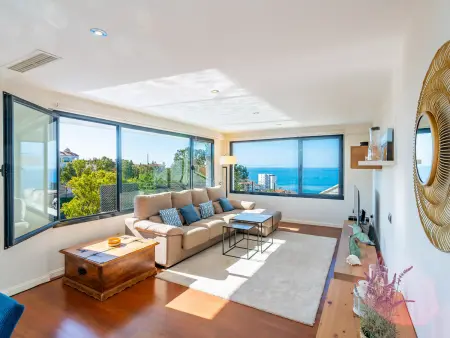 Villa confortable, vue mer et piscine - 7 pers., Villa 6 personnes à Rincón de la Victoria - Photo 9