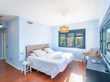Villa confortable, vue mer et piscine - 7 pers., Villa 6 personnes à Rincón de la Victoria - Photo 24