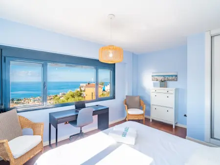 Villa confortable, vue mer et piscine - 7 pers., Villa 6 personnes à Rincón de la Victoria - Photo 25