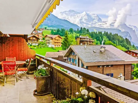 Bella Vista Apt. No. 09, Appartement 4 personnes à Wengen - Photo 3