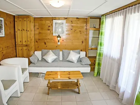 Bergfink Dachgeschoss, Chalet 4 personnes à Grächen - Photo 2