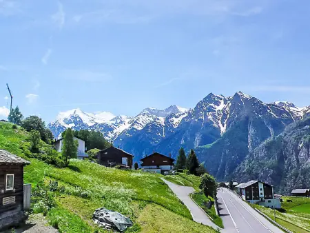 Bergfink Dachgeschoss, Chalet 4 personnes à Grächen - Photo 11