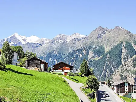 Bergfink Dachgeschoss, Chalet 4 personnes à Grächen - Photo 12