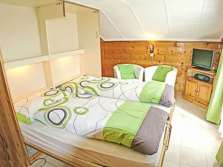 Bergfink Dachgeschoss, Chalet 2 personnes à Grächen - Photo 2