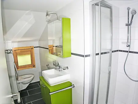 Bergfink Dachgeschoss, Chalet 2 personnes à Grächen - Photo 4