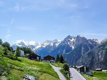 Bergfink Dachgeschoss, Chalet 2 personnes à Grächen - Photo 6