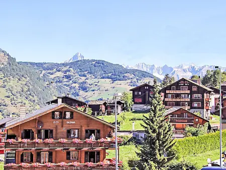 Bergfink Dachgeschoss, Chalet 2 personnes à Grächen - Photo 7