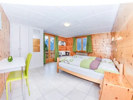 Bergfink Obergeschoss, Chalet 4 personnes à Grächen - Photo 4