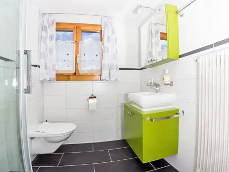 Bergfink Obergeschoss, Chalet 4 personnes à Grächen - Photo 8