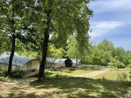 Camping Le Clou - Lodge de Luxe, Maison 5 personnes à Saint Vincent de Cosse - Photo 6