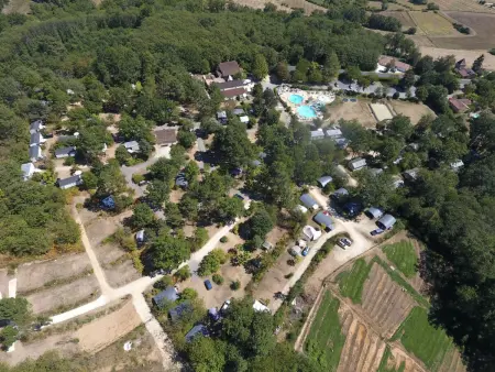 Camping Le Clou - Lodge de Luxe, Maison 5 personnes à Saint Vincent de Cosse - Photo 10