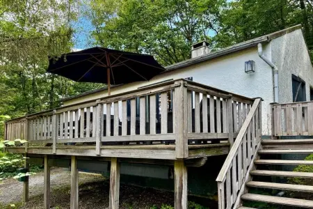 La Biche, Chalet confortable à Durbuy avec cheminée - Photo 7