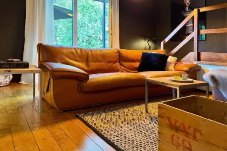 La Biche, Chalet confortable à Durbuy avec cheminée - Photo 10