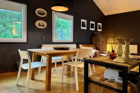 La Biche, Chalet confortable à Durbuy avec cheminée - Photo 14