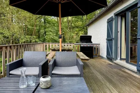 La Biche, Chalet confortable à Durbuy avec cheminée - Photo 19