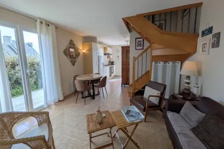 Ferienhaus Plounéour-Brignogan-Plages, Maison à Plouneour-Trez avec vue sur mer - Photo 12