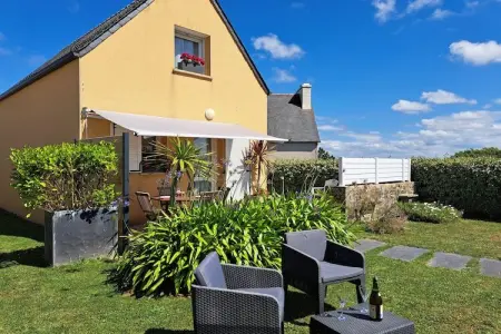 Ferienhaus Plounéour-Brignogan-Plages, Maison à Plouneour-Trez avec vue sur mer - Photo 23