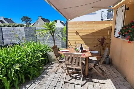 Ferienhaus Plounéour-Brignogan-Plages, Maison à Plouneour-Trez avec vue sur mer - Photo 24