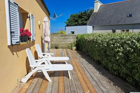 Ferienhaus Plounéour-Brignogan-Plages, Maison à Plouneour-Trez avec vue sur mer - Photo 25