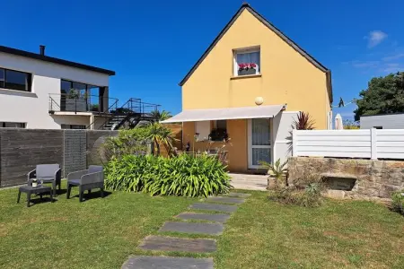 Ferienhaus Plounéour-Brignogan-Plages, Maison à Plouneour-Trez avec vue sur mer - Photo 26