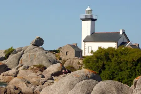Ferienhaus Plounéour-Brignogan-Plages, Maison à Plouneour-Trez avec vue sur mer - Photo 31