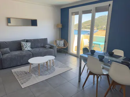 Appartement climatisé vue port - 6 pers., Appartement 6 personnes à Port Vendres - Photo 1