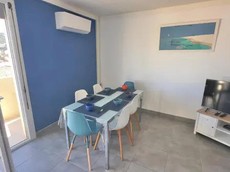 Appartement climatisé vue port - 6 pers., Appartement 6 personnes à Port Vendres - Photo 6