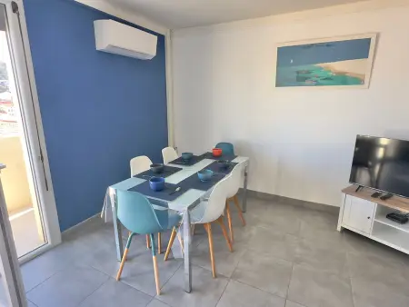 Appartement climatisé vue port - 6 pers., Appartement 6 personnes à Port Vendres - Photo 11