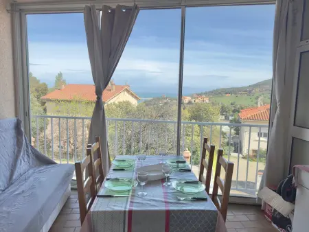Appartement lumineux, aperçu mer - 4 pers., Appartement 4 personnes à Port Vendres - Photo 14