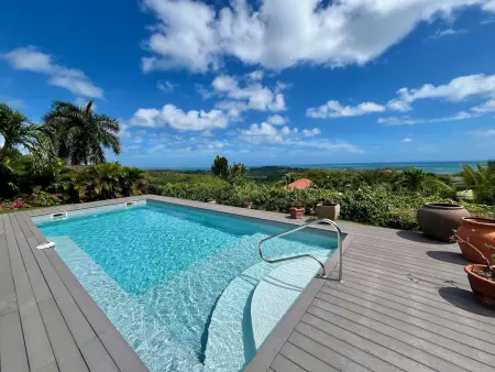 Villa créole vue mer, piscine privée - 7 pers. - Photo 1