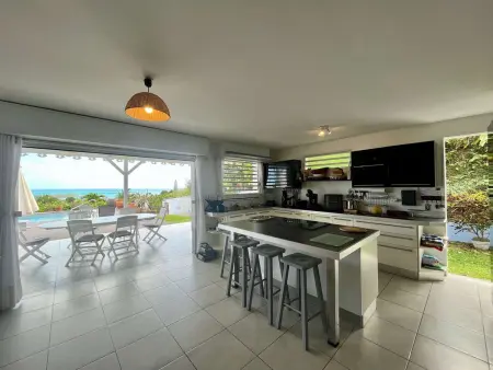Villa créole vue mer, piscine privée - 7 pers. - Photo 6