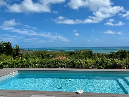 Villa créole vue mer, piscine privée - 7 pers. - Photo 19