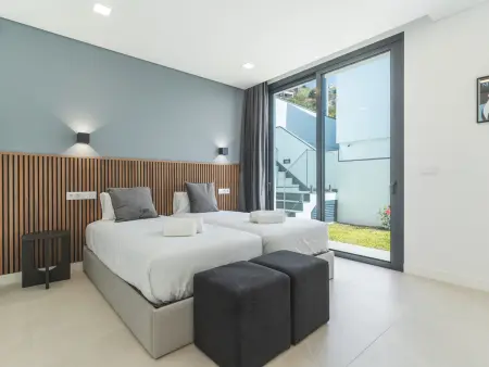 Villa, piscine privée - 8 pers., Villa 8 personnes à Ribeira Brava - Photo 11