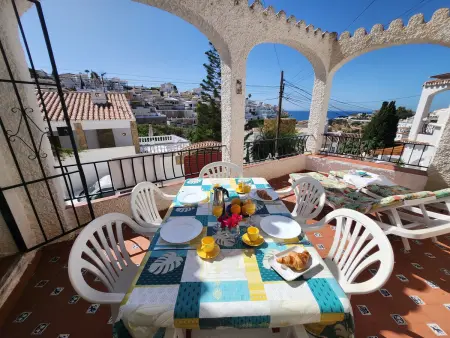 Appartement spacieux vue mer - 5 pers., Appartement 5 personnes à Nerja - Photo 1
