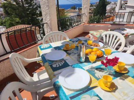 Appartement spacieux vue mer - 5 pers., Appartement 5 personnes à Nerja - Photo 16